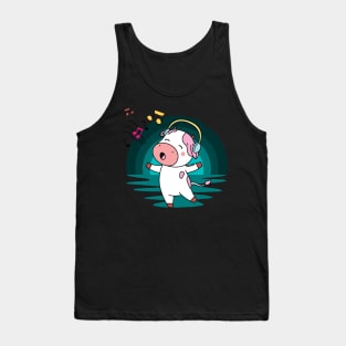 Cow Singing Tank Top